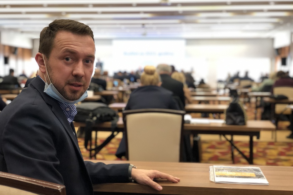 Adnan Bajrić, v.d. direktora JP Aerodrom Bihać