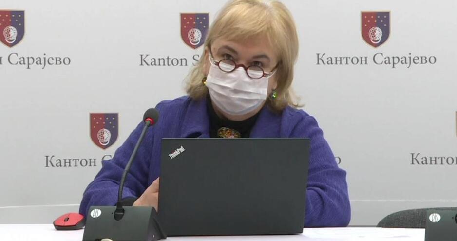 Aida Pilav, predsjednica Kriznog štaba KS