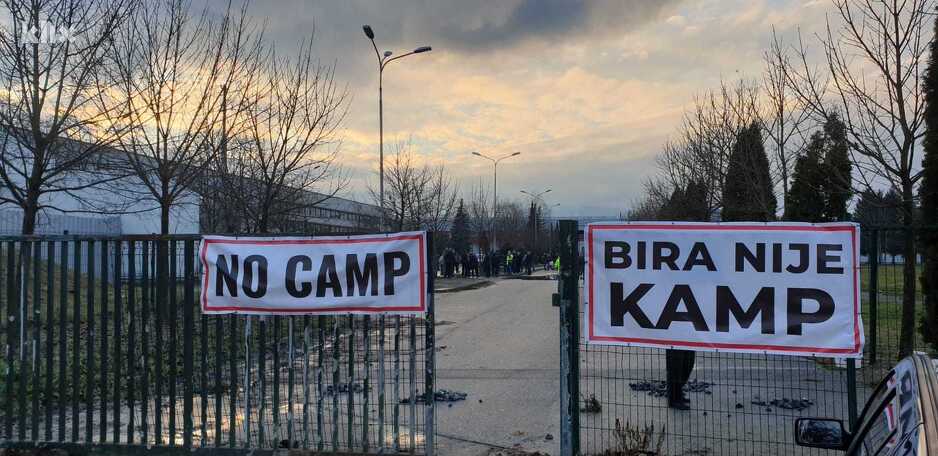 Bišćani zatvorili kapije Bire (Foto: Ademir Veladžić)