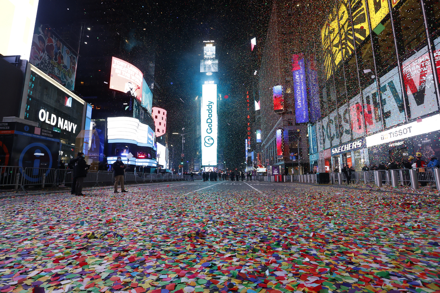 Prazan Times Square (Foto: EPA-EFE)