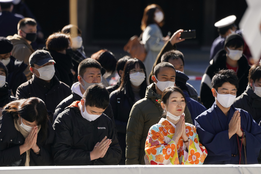 Molitve za bolje sutra u Tokiju (Foto: EPA-EFE)