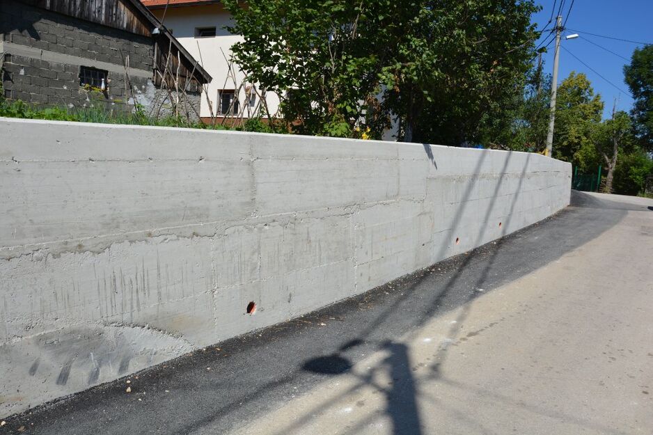 Više od 200.000 KM za potporne zidove u Općini Stari Grad (Foto: Općina Stari Grad Sarajevo)