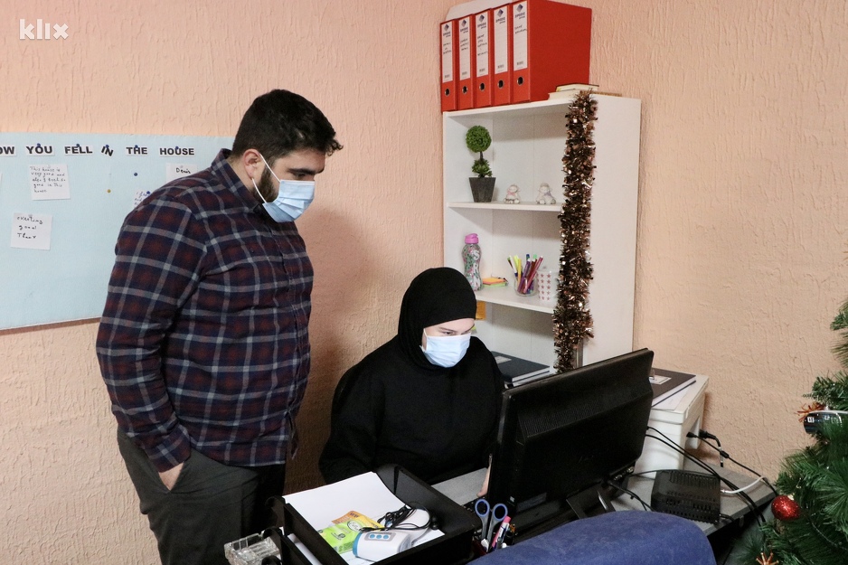 Danijel Vasilj i Semina Salihović (Foto: A. K./Klix.ba)