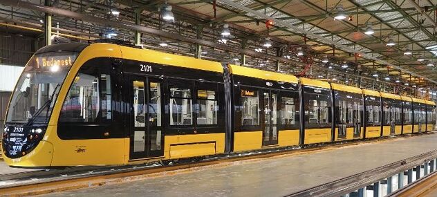 Tramvaj CAF-a u Budimpešti (Foto: CAF)