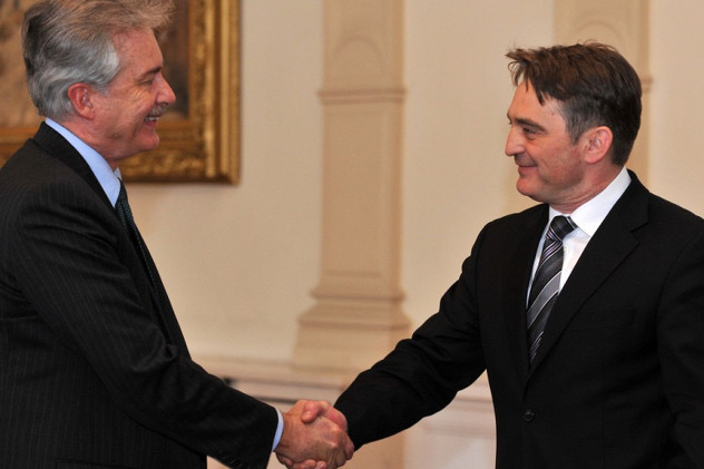 William Burns i Željko Komšić