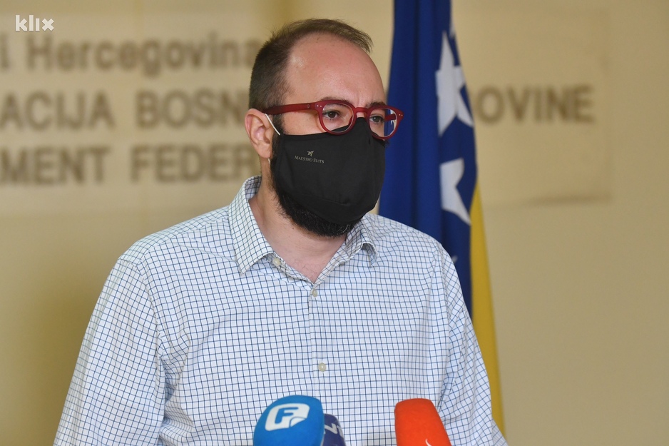 Damir Mašić, predsjednik Komisije (Foto: T. S./Klix.ba)