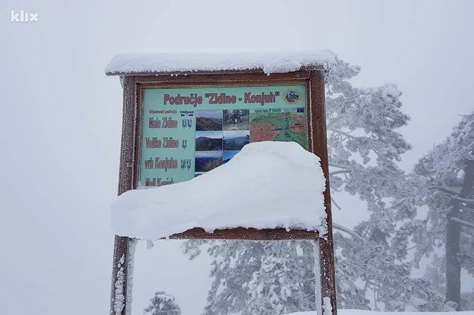Područje Zidina na Konjuhu (Foto: Klix.ba)