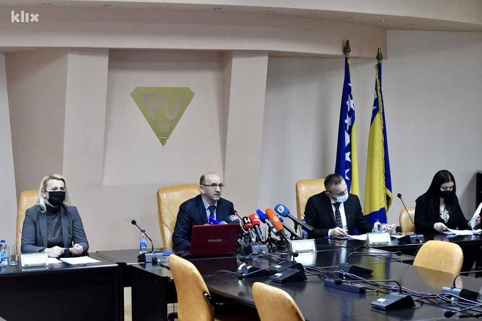 PU FBiH predstavio i podatke u uposlenosti tokom prošle godine (Foto: T. S./Klix.ba)
