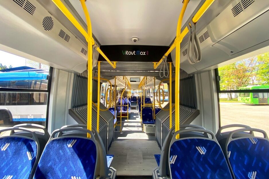 Unutrašnjost trolejbusa koji bi trebalo da se nađu na ulicama KS