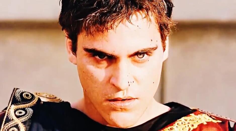 Phoenix kao car Commodus u Gladijatoru, Screenshot: YouTube