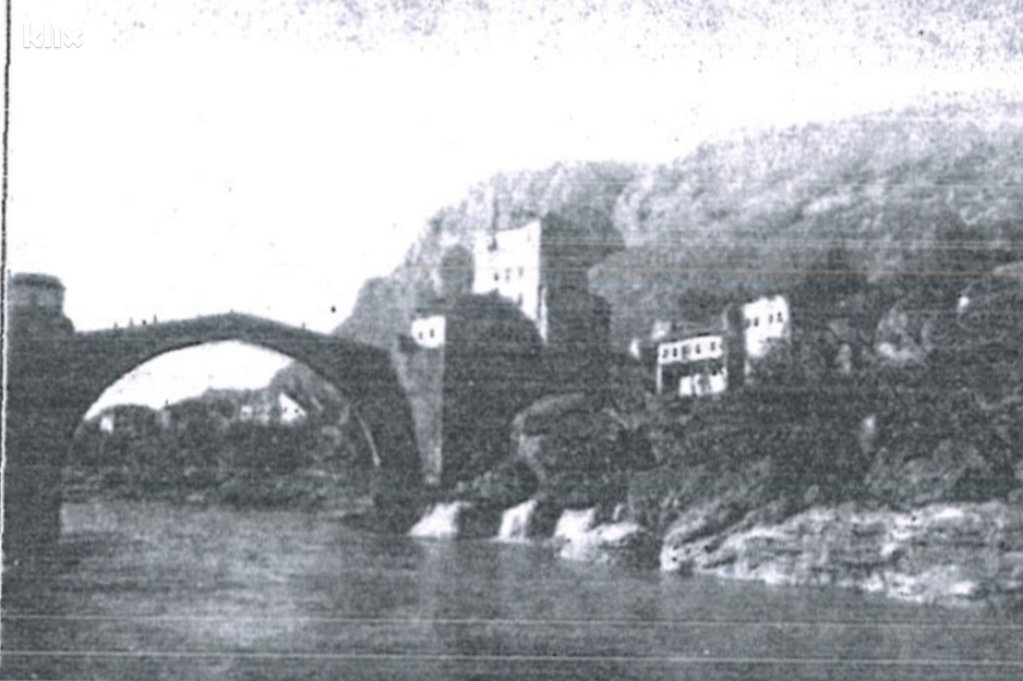 Most u Mostaru iz Turističkog vodiča BiH 1926.