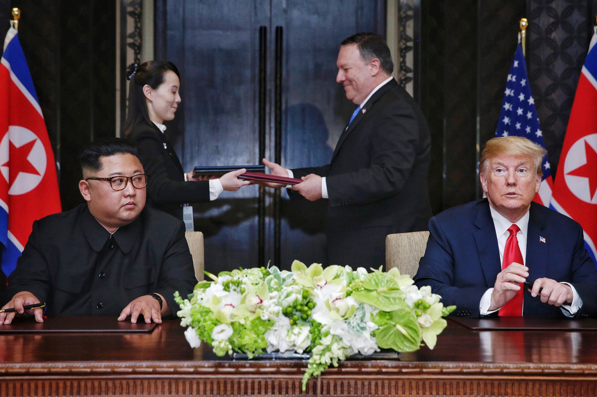 Historijski susret sa liderom Sjeverne Koreje (Foto: EPA-EFE)