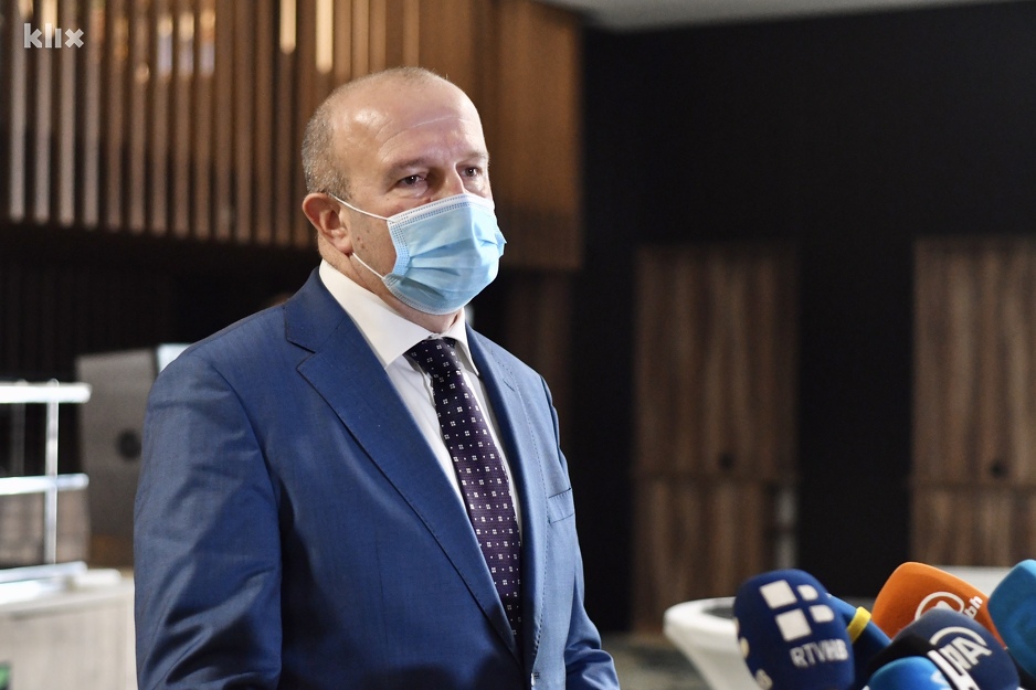 Direktor Zavoda za javno zdravstvo FBiH Davor Pehar (Foto: T. S./Klix.ba)