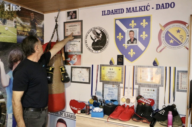 Otac Ševo u Ildahidovoj sobi (Foto: A. K./Klix.ba)