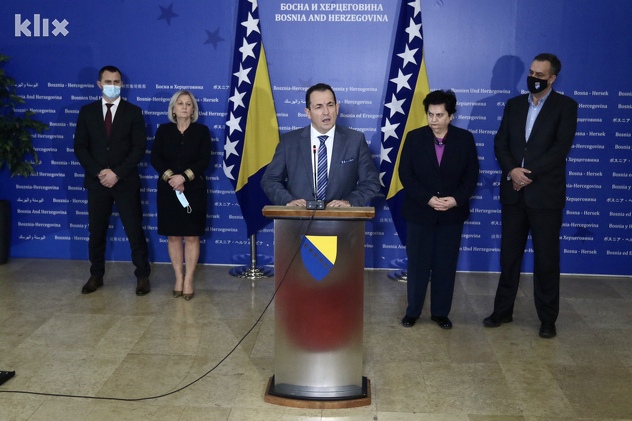 Održana sjednica Zajedničke komisije za odbranu i sigurnost Parlamenta BiH (Foto: D. Ć./Klix.ba)