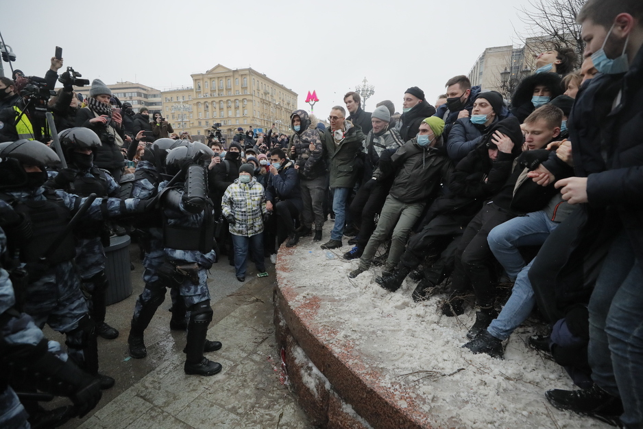 Više od dvije hiljade osoba uhapšeno tokom protesta u Rusiji (Foto: EPA-EFE)