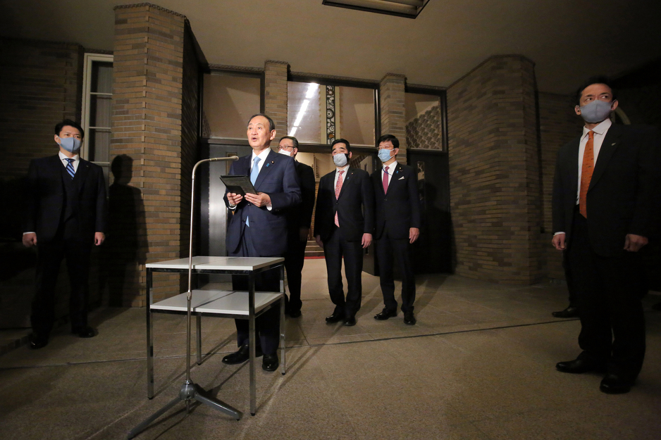 Japanski premijer nakon razgovora s Bidenom (Foto: EPA-EFE)