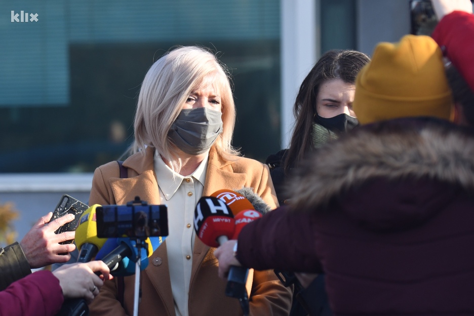 Vasvija Vidović, advokatica Fadila Novalića (Foto: T. S./Klix.ba)