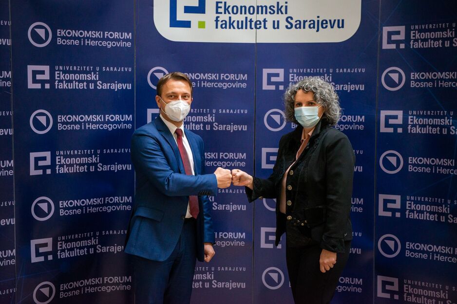 Karlheinz Dobnigg i prof.dr. Jasmina Selimović