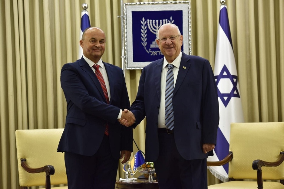 Ambasador BiH u Izraelu Duško Kovačević (lijevo)