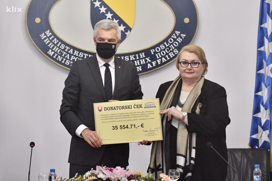 Ministar Korčok i ministrica Turković (Foto: T. S./Klix.ba)