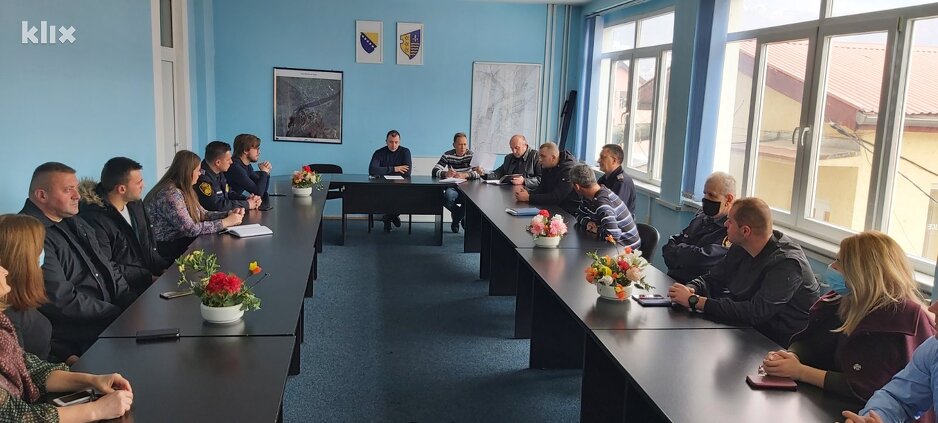 Sindikat policije BPK Goražde (Foto: E. A./Klix.ba)