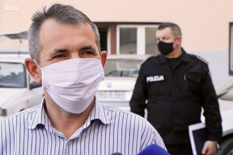 Hasan Alić, predsjednik Upravnog odbora Sindikata policije MUP-a TK (Foto: A. K./Klix.ba)