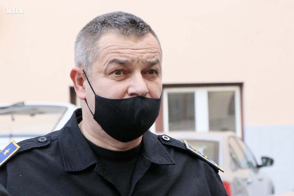 Almir Salkičević, član Upravnog odbora Saveza sindikata policije FBiH (Foto: A. K./Klix.ba)