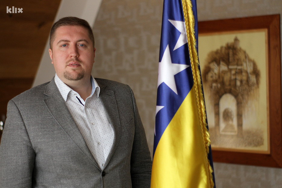 Potpredsjednik Udruženja peradara Bosne i Hercegovine Edin Jabandžić (Foto: E. M./Klix.ba)