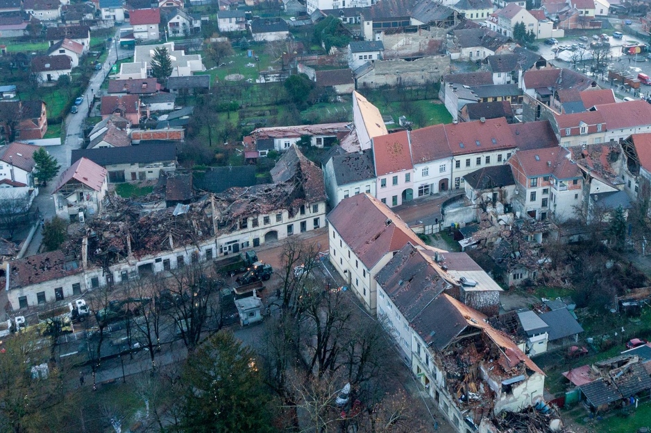 Petrinja nakon zemljotresa (Foto: Igor Kralj/PIXSELL)