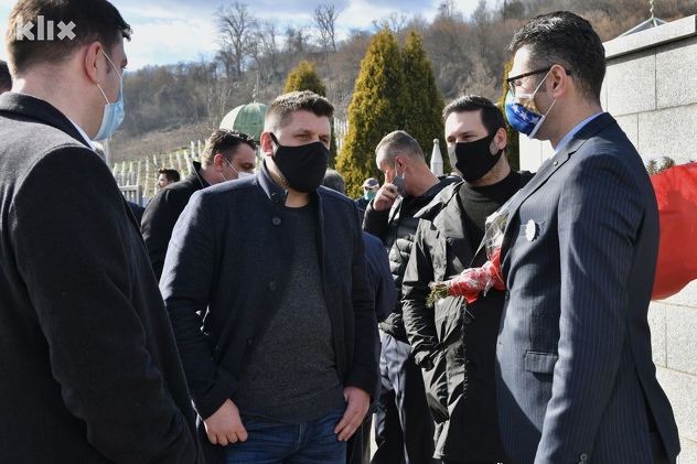 Ćamil Duraković i Anis Krivić (Foto: I. Š./Klix.ba)