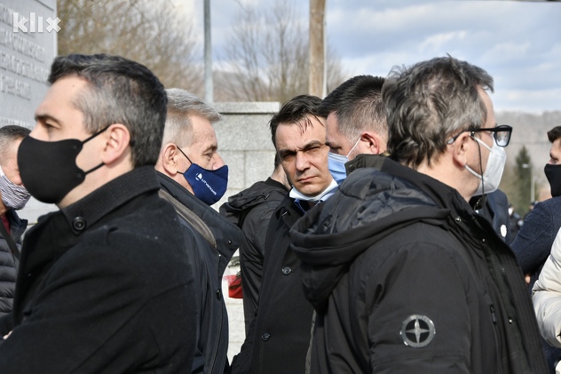 Mirsad Kukić, Sadik Ahmetović i Edin Ramić (Foto: I. Š./Klix.ba)