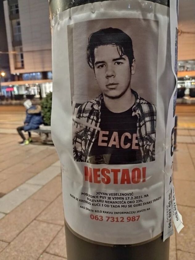 Veselinović je nestao 17. februara (Foto: RAS Srbija)