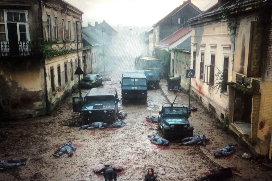 Scena serije “Tribes of Europa” snimljena u Glini