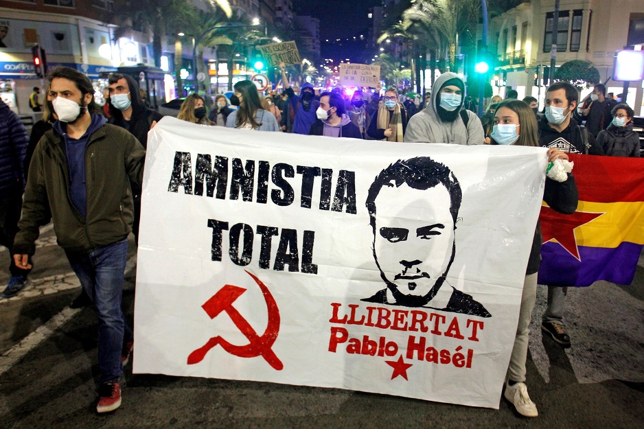 Protesti zbog hapšenja repera traju nekoliko dana (Foto: EPA-EFE)