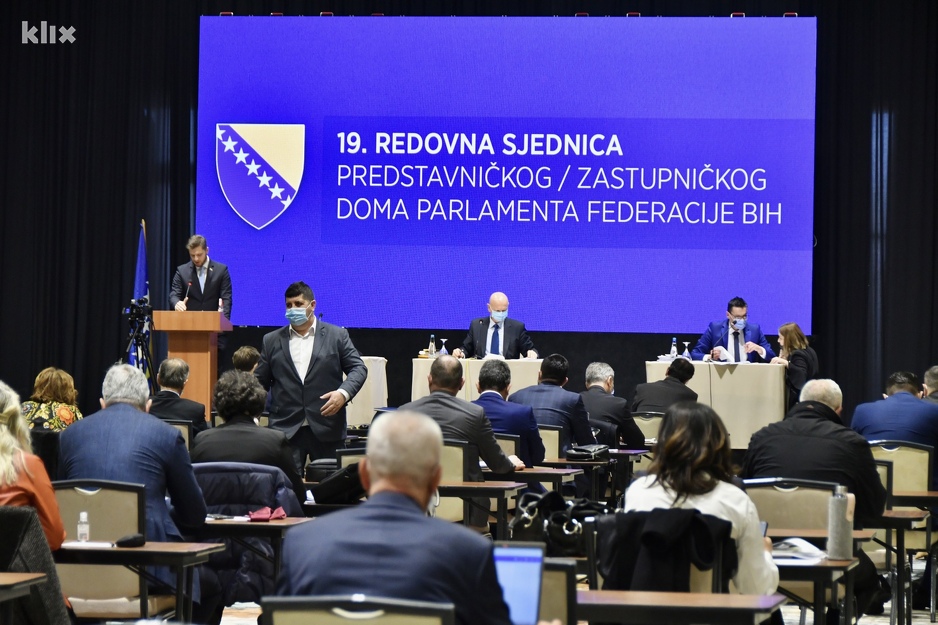 Sjednicu obilježila rasprava o nabavci vakcina (Foto: I. Š./Klix.ba)