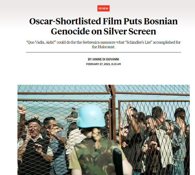 Foreign Policy uporedio naš film sa Schindlerovom listom (Screenshot)