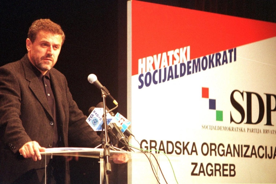 Milan Bandić 2001. kao član SDP-a (Foto: Igor Soban/PIXSELL)