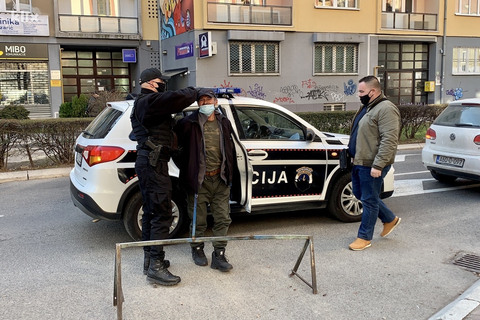 Osumnjičeni uhapšen u 1:25 sati na području Grdonja (Foto: D. S./Klix.ba)