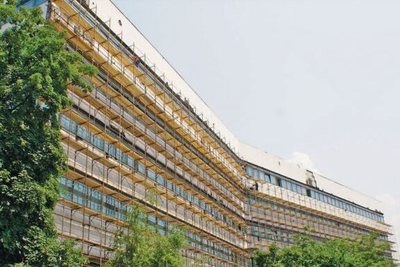 Rekonstrukcija parlamenta 2009. (Foto: Monografija PS BiH)