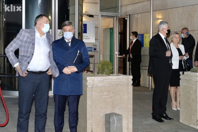 Dodik, Zvizdić, Čović i Krišto (Foto: D. S./Klix.ba)