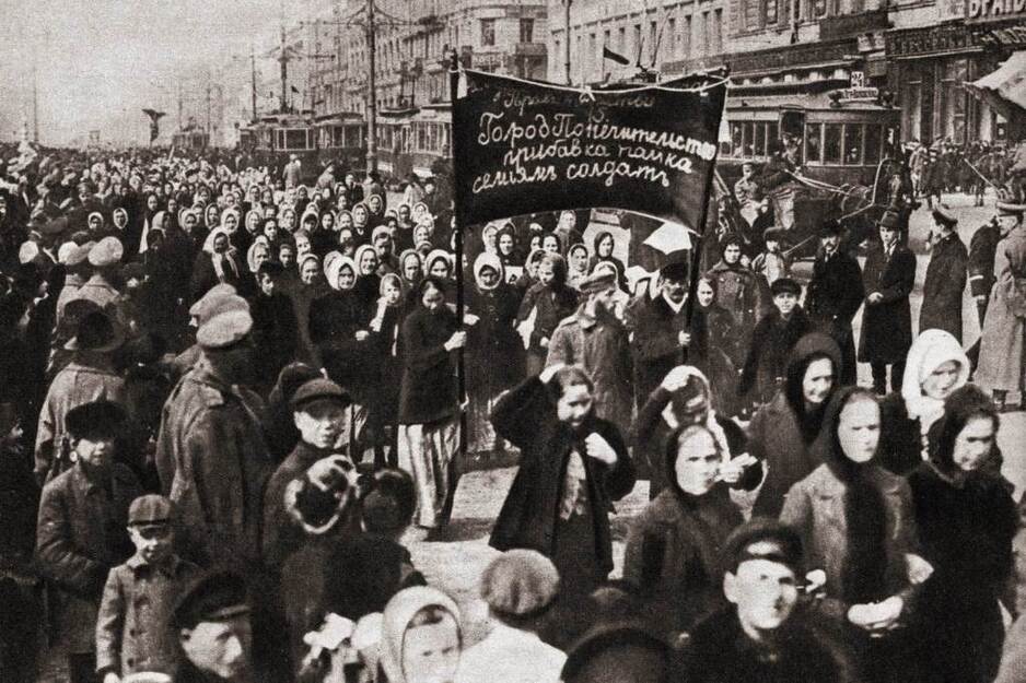 Praznik nekada obilježavan demonstracijama: Rusija 1917. godine, Foto: Wikipiedia