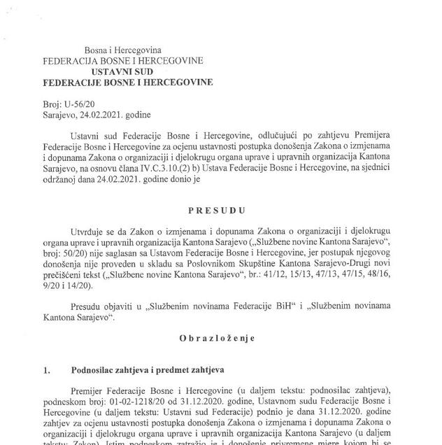 Faksimil sudske presude