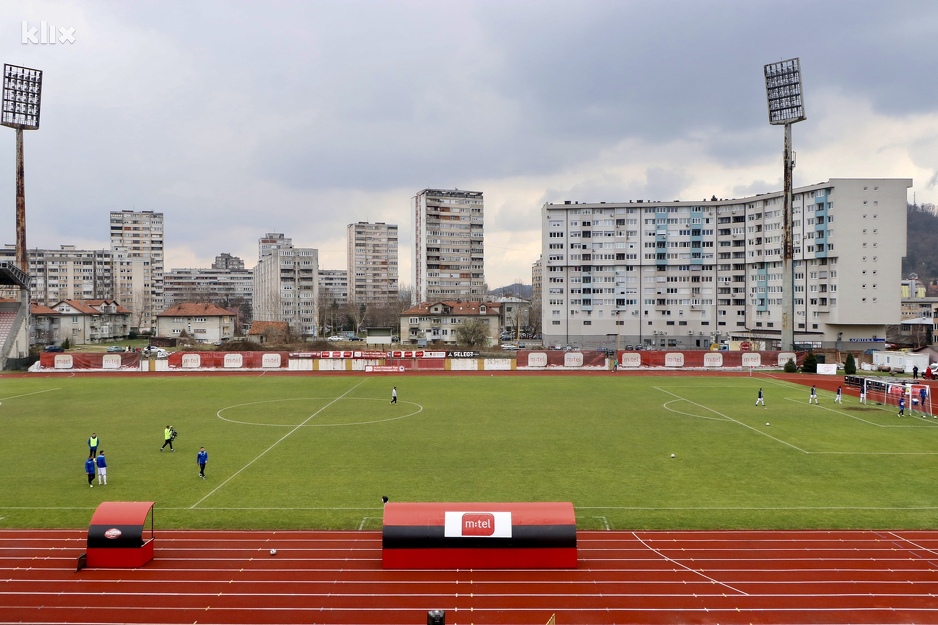 Sve spremno za početak utakmice na Tušnju (Foto: A. K./Klix.ba)