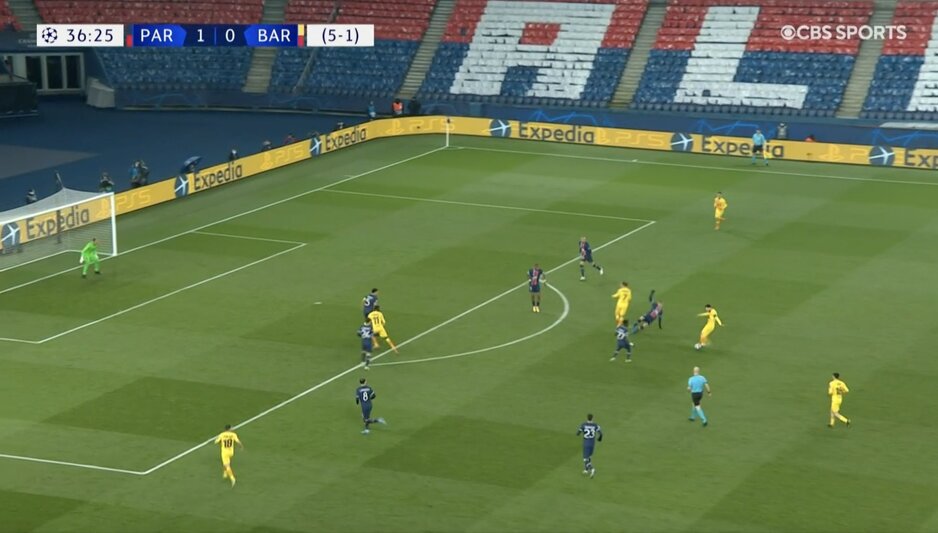 Trenutak kada je Messi postigao fantastičan gol za Barcelonu (1:1)