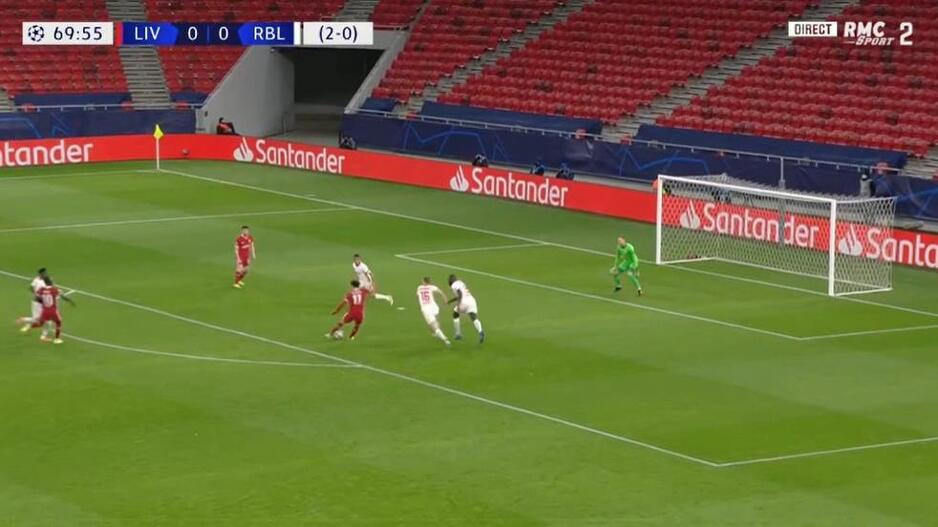 Trenutak kada je Salah pogodio za vodstvo Liverpoola