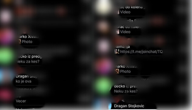 Screenshot iz grupe