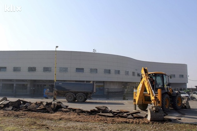 Izgrađeni atrij rasteretit će putnički terminal (Foto: Klix.ba)