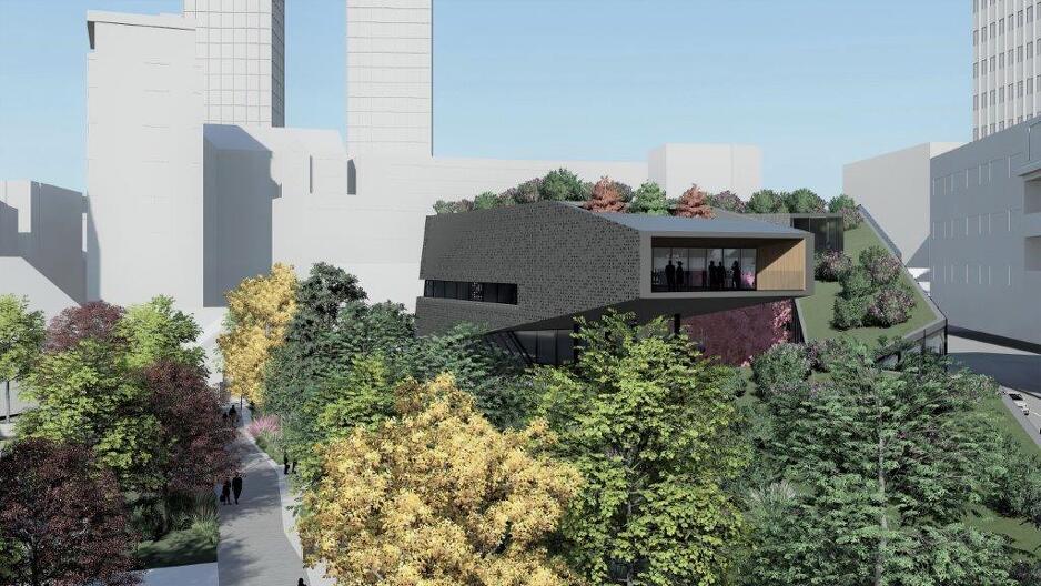 Idejno rješenje zgrade Centralne banke u Hastahani (Foto: Centralna banka BiH)