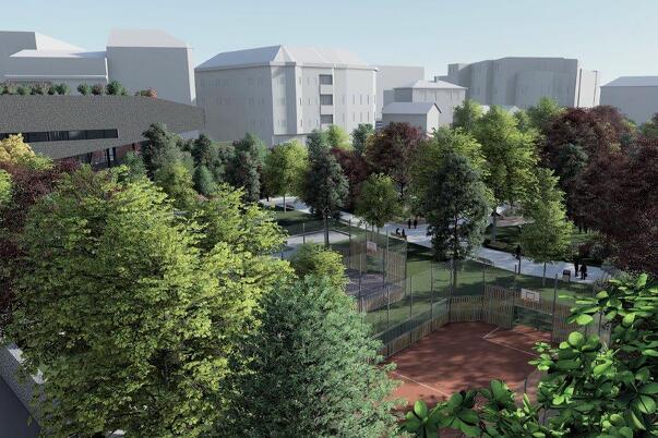 Idejno rješenje zgrade Centralne banke u Hastahani (Foto: Centralna banka BiH)